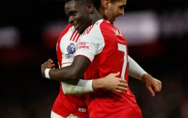 प्रिमियर लिगमा आर्सनलको शानदार लय कायमै