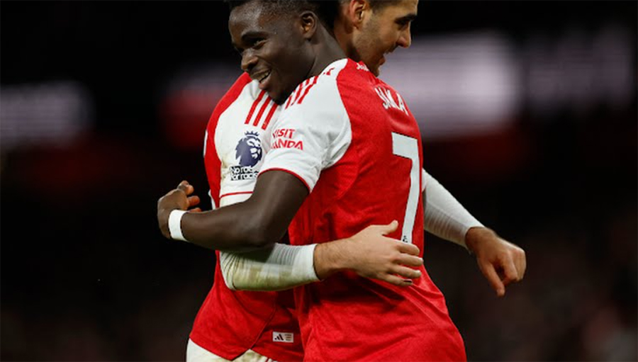 प्रिमियर लिगमा आर्सनलको शानदार लय कायमै