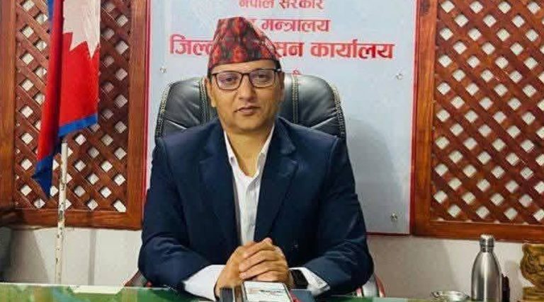 भिजिट भिसा प्रकरणमा जोडिएपछि म्याग्दीका सीडीओ तिवारी मन्त्रालय तानिए