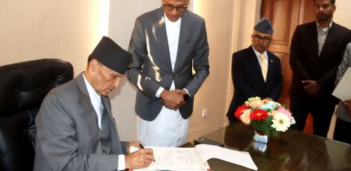 संकटमोचक पूर्वरथीलाई परराष्ट्रको जिम्मेवारी