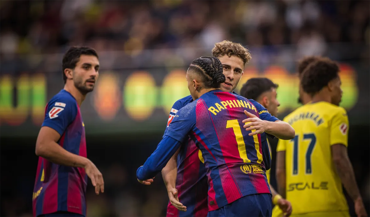 ला लिगा : १० खेलाडीमा सीमित भिल्लारियलमाथि बार्सिलोनाको सहज जित