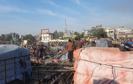 वीरगञ्ज महानगरले बीपी उद्यान अतिक्रमण गरेर व्यवसाय गर्नेलाई हटायो