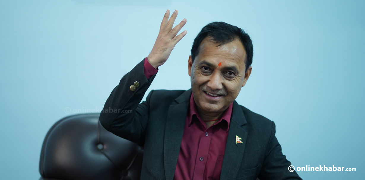 चुनाव नलड्ने घोषणा गर्दै विश्वप्रकाशले भने- नयाँलाई अवसर दिनुपर्छ