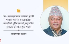 बचत तथा ऋण सहकारी अभियान : अपेक्षा र यथार्थ