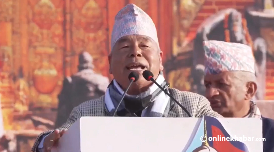 एमालेको महाधिवेशनमा देव गुरुङ- कम्युनिस्टहरू एक हुनुको विकल्प छैन