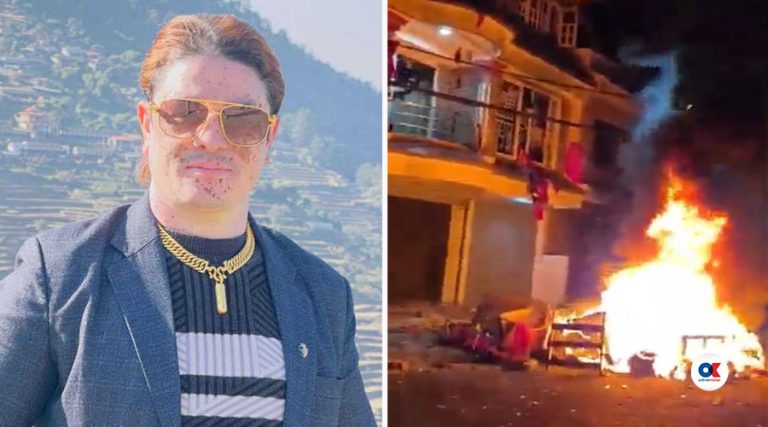 पोखरा आगजनी घटना: रास्वपाका वडा सभापतिसहित ४ जना कारागार चलान