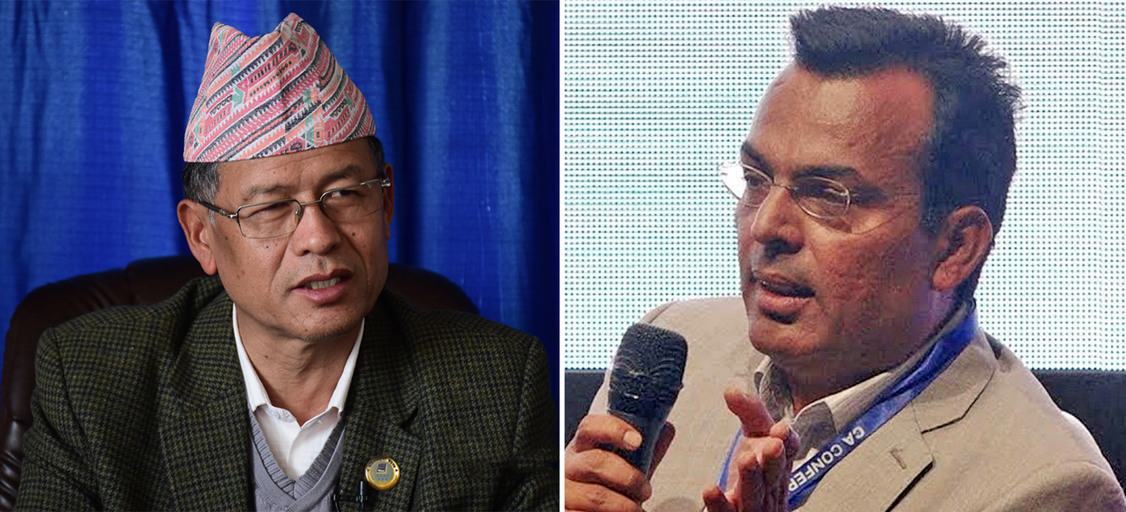 धनराज गुरुङ र खुमा अर्यालको नाम स्याङ्जाका दुवै क्षेत्रबाट सिफारिस