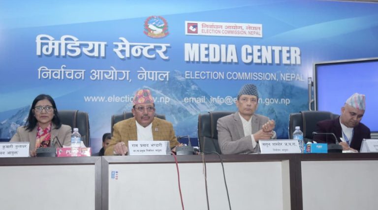निर्वाचनका गतिविधिबारे जानकारी दिन मिडिया सेन्टर सञ्चालनमा