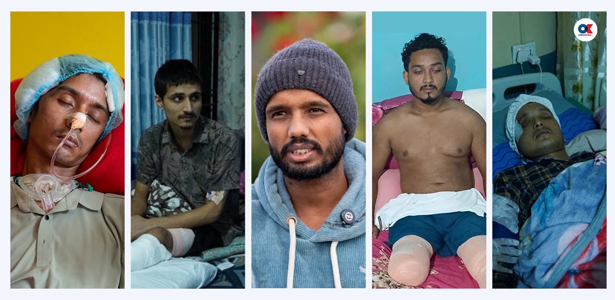 जेनजी घाइते : कसैले मागे कृत्रिम अंग, कसैले गरिखाने मेलो