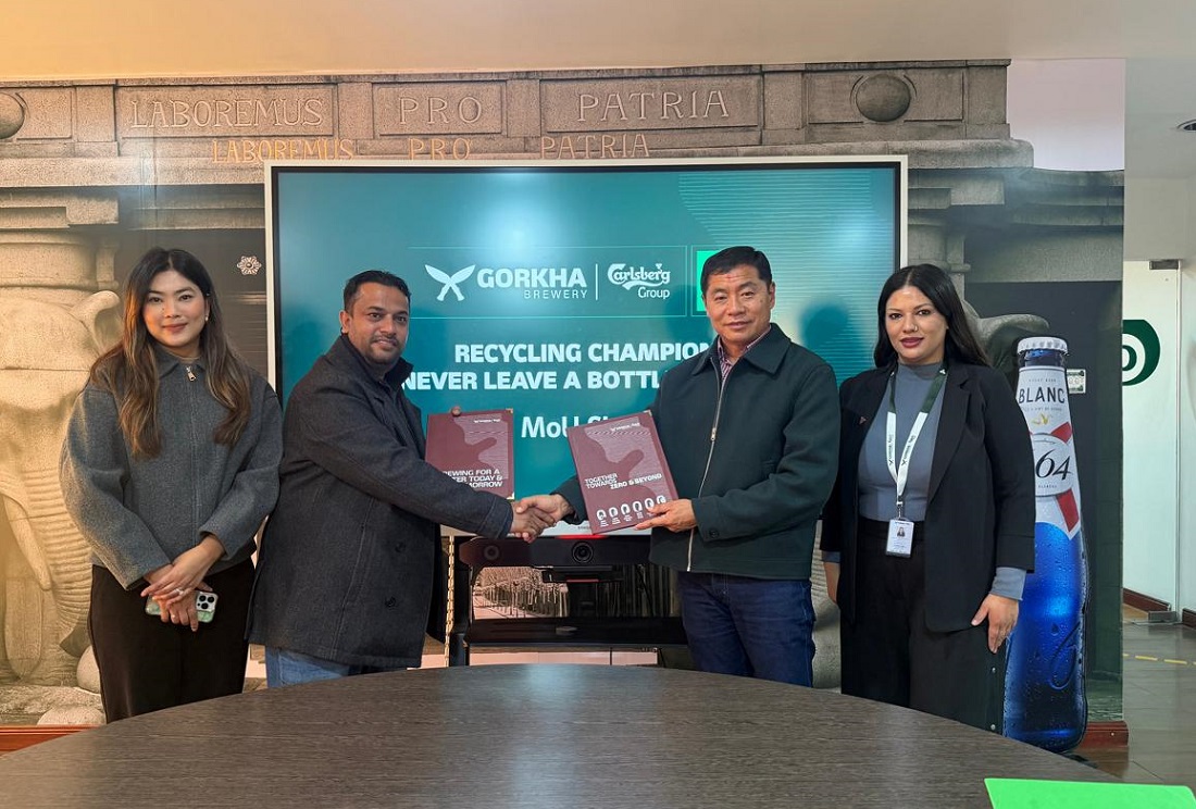 गोरखा ब्रुअरी र खाली सीसीबीच सहकार्य, ‘नेभर लिभ अ बोटल बिहाइन्ड’ अभियान सुरु