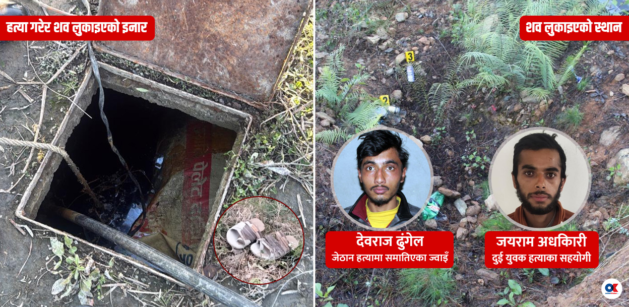 चप्पलले खोल्यो दुई व्यक्ति हत्याको पोल, कारण बन्यो ११ लाख ऋण