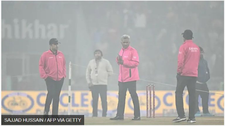 भारत–दक्षिण अफ्रिका चौथो टी–२० म्याच कुहिरोले स्थगित