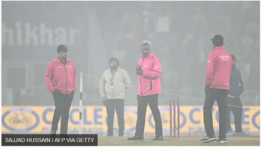 भारत–दक्षिण अफ्रिका चौथो टी–२० म्याच कुहिरोले स्थगित