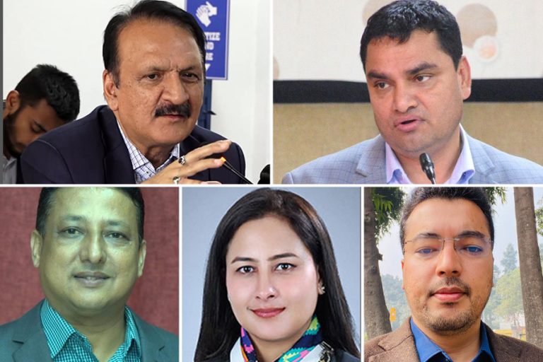 काठमाडौं-५ मा कांग्रेस प्रवक्ता महत र प्रदीप, रजनीसहित ५ जना सिफारिस