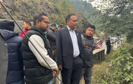 विकास निर्माणमा ढिलासुस्ती सैह्य हुन्न, काम नगरे ठेक्का तोड्छु : मन्त्री घिसिङ