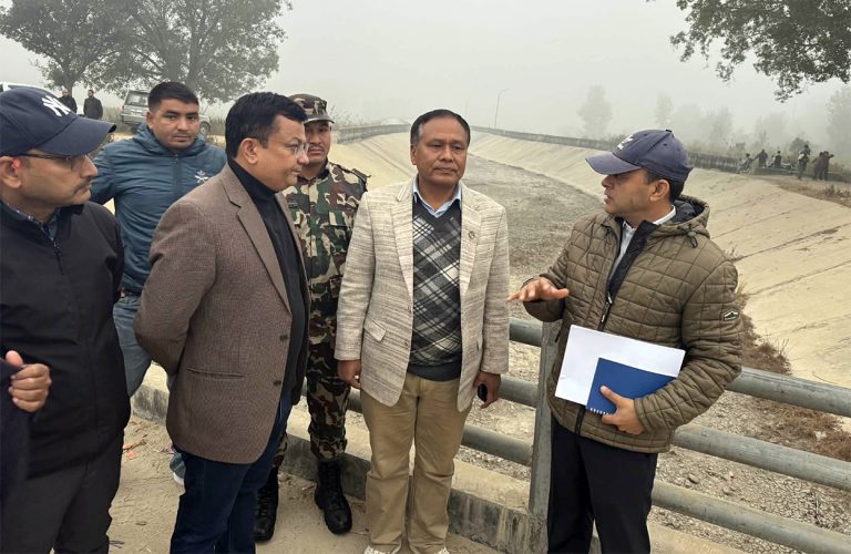 टनकपुर व्यारेजबाट पानी छाड्न भारतसँग पहल भइरहेको छ : मन्त्री घिसिङ