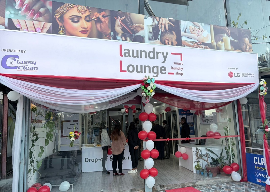 नेपालमा खुल्यो पहिलो ‘एलजी लन्ड्री लाउन्ज’