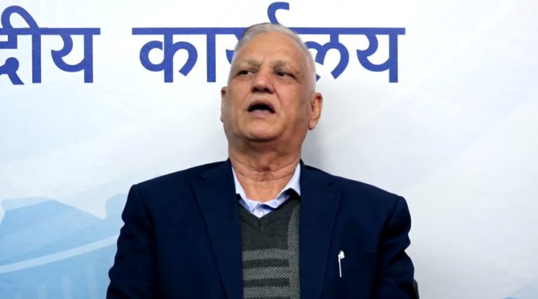 विधान महाधिवेशनले नै ओलीलाई भावि अध्यक्ष र प्रधानमन्त्री भनिसकेको छ : लेखराज भट्ट