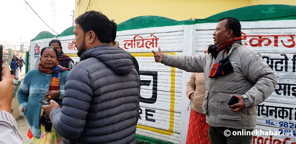बीच सडकमा गाउँपालिका अध्यक्ष र उपाध्यक्षको झगडा