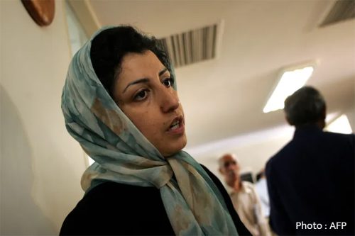 नोबेल शान्ति पुरस्कार विजेता नरगिस मोहम्मदी गिरफ्तार