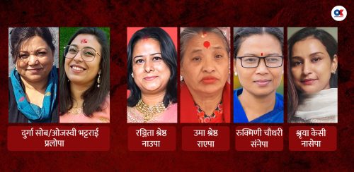 चुनाव लड्ने तरखरमा महिला नेतृत्वका दल