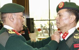 उपरथी क्षेत्रीलाई दर्ज्यानी चिह्न प्रदान