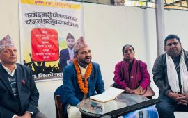 रुपन्देही-२ मा उम्मेदवार बन्ने निकोलस भूसालको घोषणा