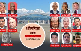 पोखरा विमानस्थल निर्माण अनियमिततामा बहुदलीय संलग्नता