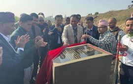 बर्दिया–कैलाली जोड्ने दौलतपुरघाट पुल शिलान्यास