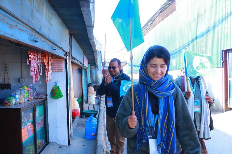 घरदैलोमा जुटे रास्वपाका समानुपातिक उम्मेदवारका आकांक्षी (तस्वीरहरू)