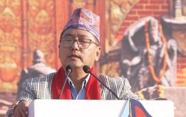 एमाले महाधिवेशनमा लिङ्देन- अब नयाँ समझदारी कायम गर्नुपर्छ