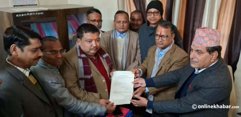 मधेशमा सभामुखका लागि जसपा नेपालका यादवले गराए मनोनयन दर्ता