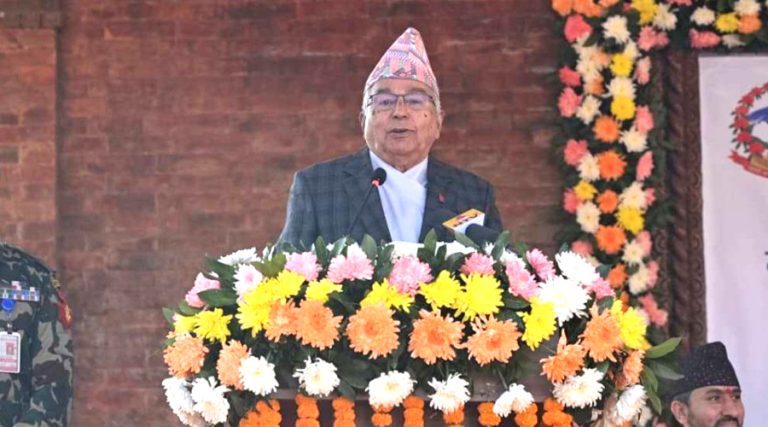 नागरिकको मुहारमा खुशी ल्याउने विकास आजको आवश्यकता : राष्ट्रपति पौडेल