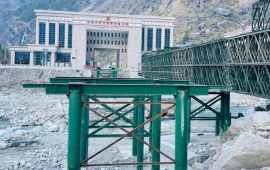 रसुवागढीमा नेपाल-चीन जोड्ने बेलिब्रिज तयार, नाका १७ पुसदेखि खुल्ने