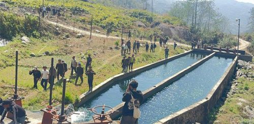 मुआब्जा नपाएपछि माथिल्लो रावाखोला आयोजना बन्द