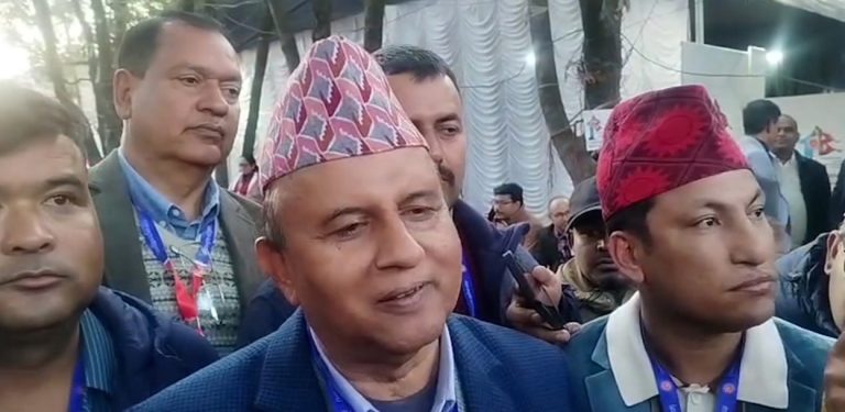 चुनौतीपूर्ण राजनीतिको सामना गर्न महासचिवमा दोहोरिने निर्णय लिएँ : शंकर पोखरेल