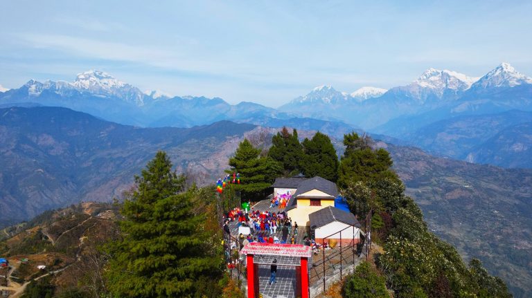 योग, ध्यान र दृष्यावलोकनका लागि ‘स्वर्गाश्रम’