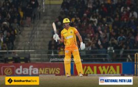 क्रिस लिनको अर्धशतकमा सुदूरपश्चिमले चितवनलाई दियो १७० रनको लक्ष्य