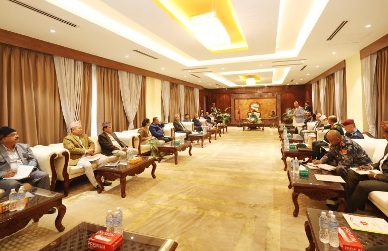 बालुवाटार बैठकमा कांग्रेस- चुनावमा हुनसक्ने सुरक्षा थ्रेटको जिम्मेवार सरकार बन्नुपर्छ