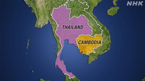 कम्बोडियामाथि थाइल्यान्डको हवाई आक्रमण