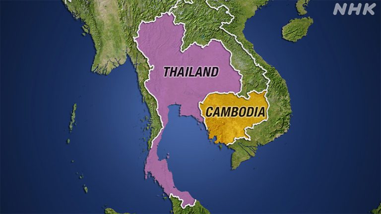 कम्बोडियामाथि थाइल्यान्डको हवाई आक्रमण