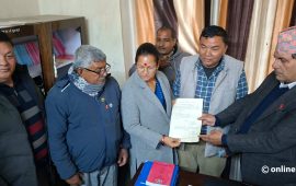 मधेश प्रदेश सभामुखको लागि एमालेबाट त्रिलोकी प्रसादको उम्मेदवारी