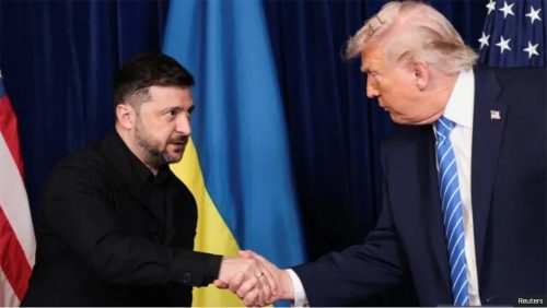 फ्लोरिडामा भेटेपछि ट्रम्प र जेलेन्स्कीले भने– वार्ता ‘उत्कृष्ट’ र ‘शानदार’