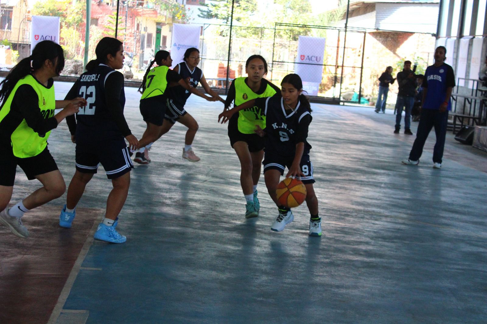 अन्तर कलेज गर्ल्स बास्केटबलमा गोल्डेनगेट र ल्यान्डमार्क एकेडेमी विजयी