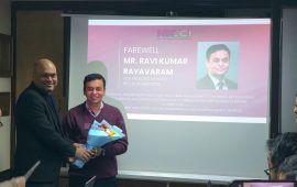 निक्की उपाध्यक्ष रवि रायावरमको बिदाइ