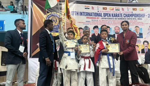 अन्तर्राष्ट्रिय खुला करातेमा नेपालको स्वर्णसहित शानदार सुरुवात