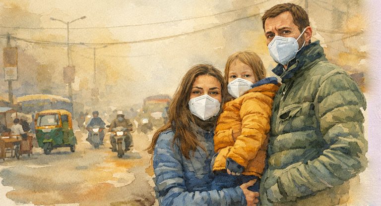 चिसो मौसममा प्रदूषित हावाले फोक्सोदेखि मुटु र मस्तिष्कसम्म असर