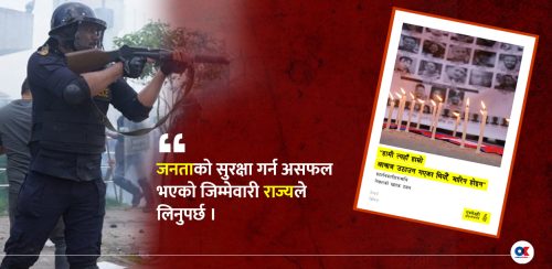 ‘जेनजी आन्दोलनमा आवाज उठाउन गएका थियौं, मारिन होइन’