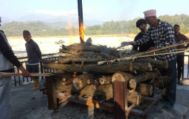 हत्या भएको दुई महिनापछि अंशु गौतमको अन्त्येष्टि