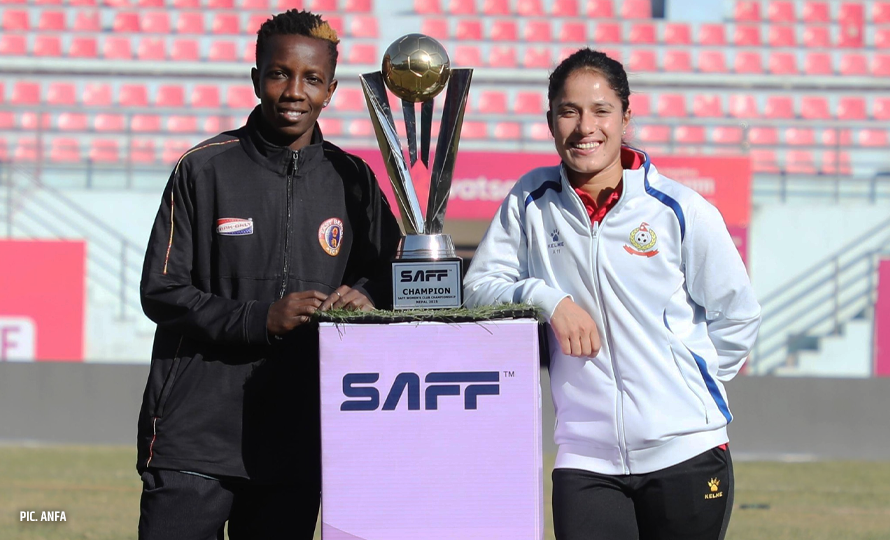 साफ महिला क्लब च्याम्पियनसिप : फाइनलका लागि एपीएफ र इस्ट बंगाल तयार